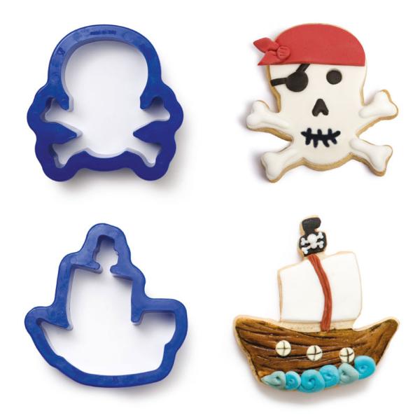 Kakeformer Piratskip og Dødningehode