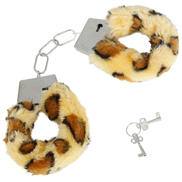 Håndjern med Leopardmønster
