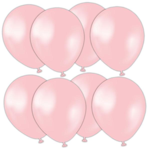 Latexballonger Pearl Pink 13 cm 25-pakning