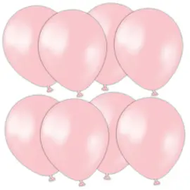 Latexballonger Pearl Pink 13 cm 25-pakning