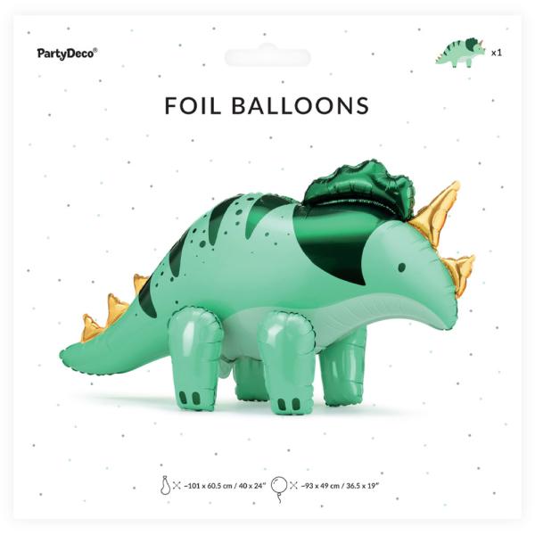Folieballong Triceratops