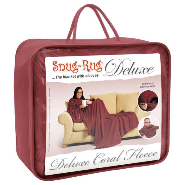 Snug-Rug Deluxe Morbærrødt