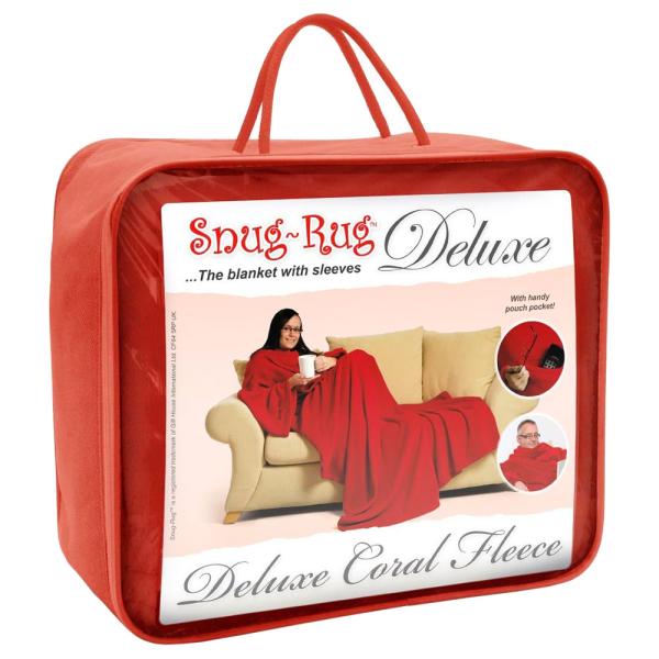 Snug-Rug Deluxe Teppe Rødt