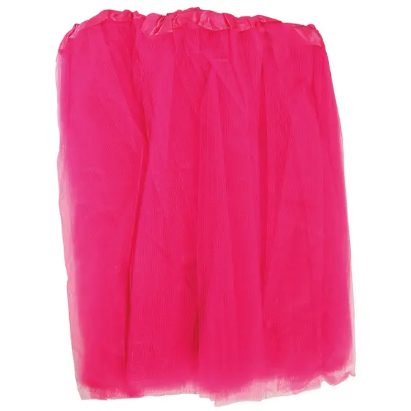 Tyllskjørt Neon Fuchsia Voksen 40 cm