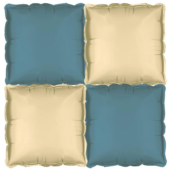 Puteballonger Marineblå/Beige 4-pakning
