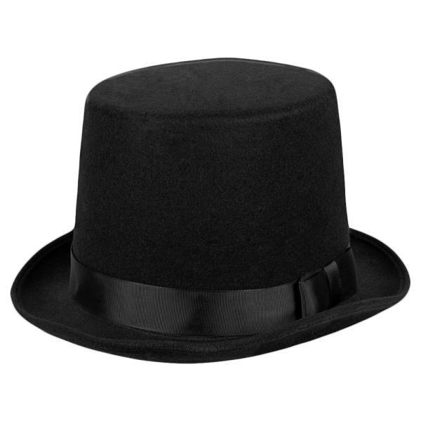 Svart Høy Hatt