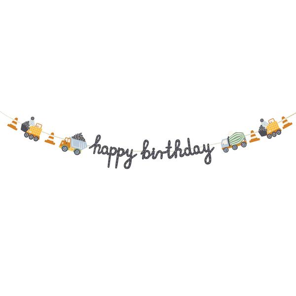 Girlander Happy Birthday Anleggsbiler