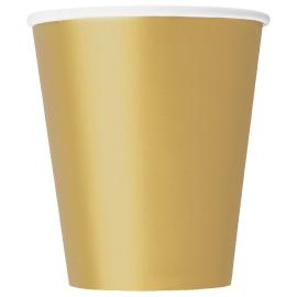Pappkopper Gull 27 cl 8-pakning