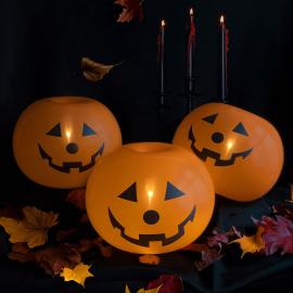 LED Ballonger Halloweengresskar 5-pakning
