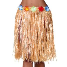 Stråfarget Hawaii Skjørt
