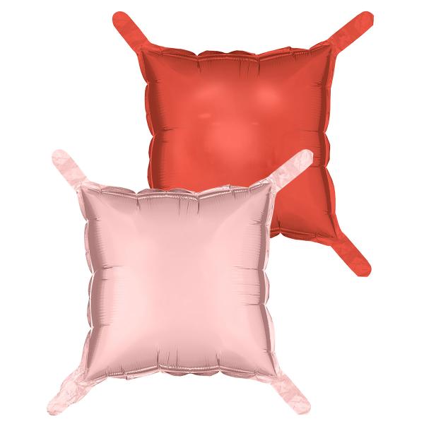 Puteballonger Rosa/Rød 4-pakning