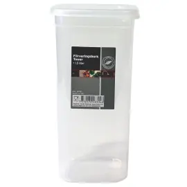 Oppbevaringsboks med Lokk i Plast 1,5 liter