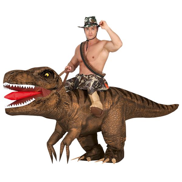 Oppblåsbar Dinosaur Kostyme