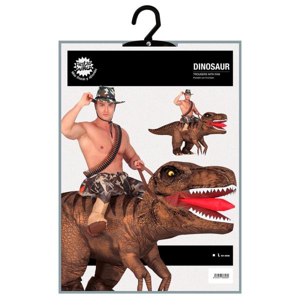 Oppblåsbar Dinosaur Kostyme