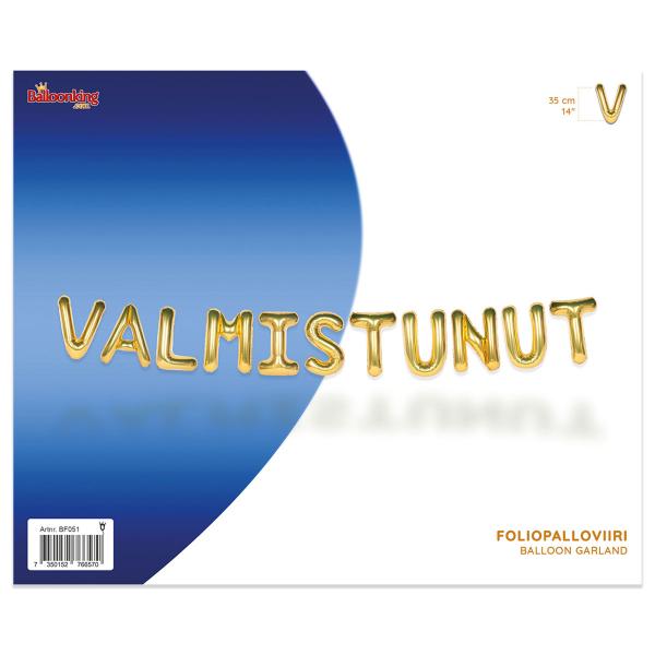 Ballonggirlander Valmistunut Gull