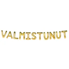 Ballonggirlander Valmistunut Gull