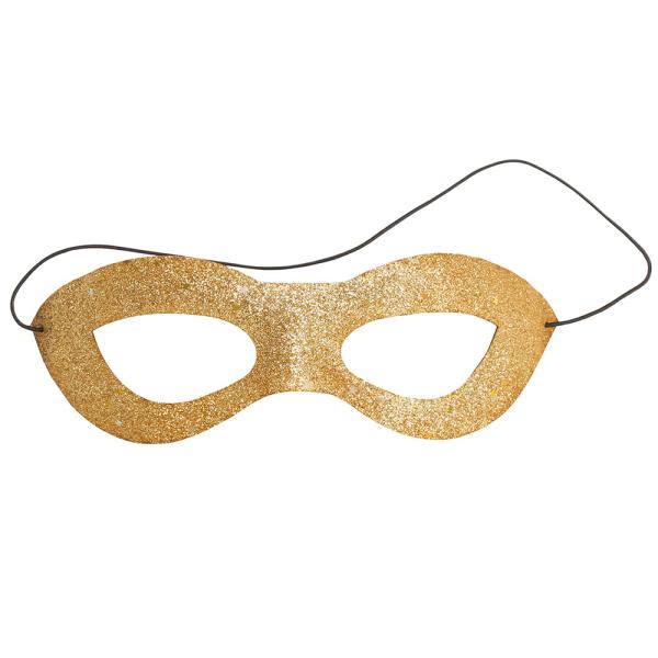 Gull Glitter Øyemaske