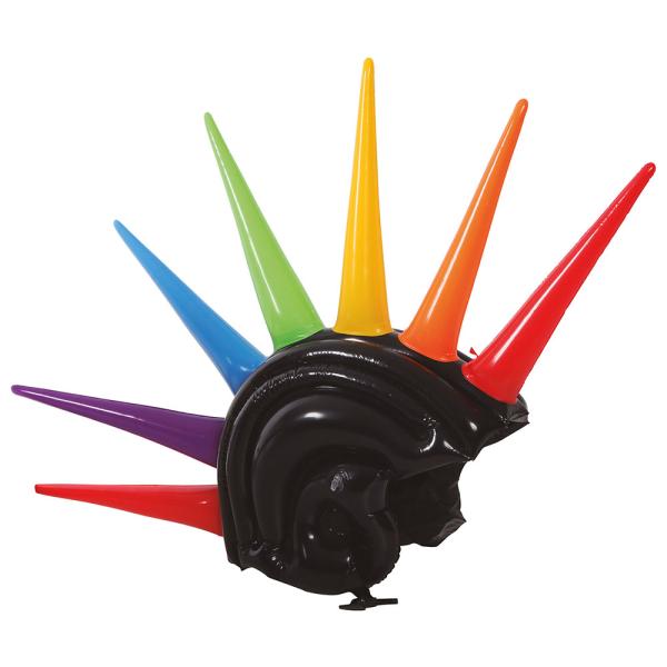 Oppblåsbar Spikes Hjelm