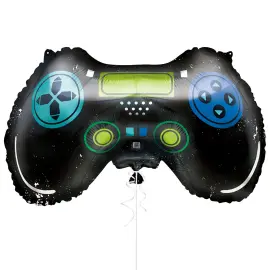Spillkontroll Folieballong Svart