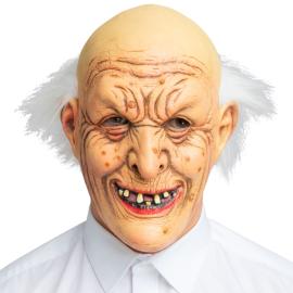 Maske Gammel Skallet Gubbe med Hår