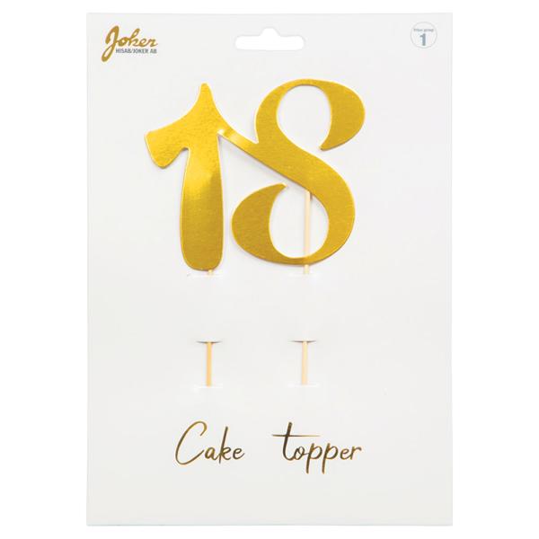 Cake Topper Gull 18