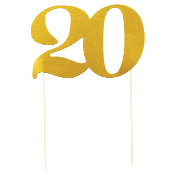 Cake Topper Gull 20