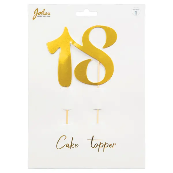 Cake Topper Gull 18