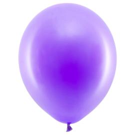 Rainbow Små Latexballonger Pastell Fiolett