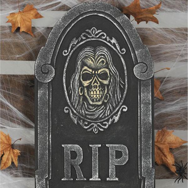 Gravstein Pynt RIP Dødningehode