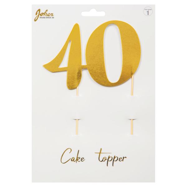 Cake Topper Gull 40
