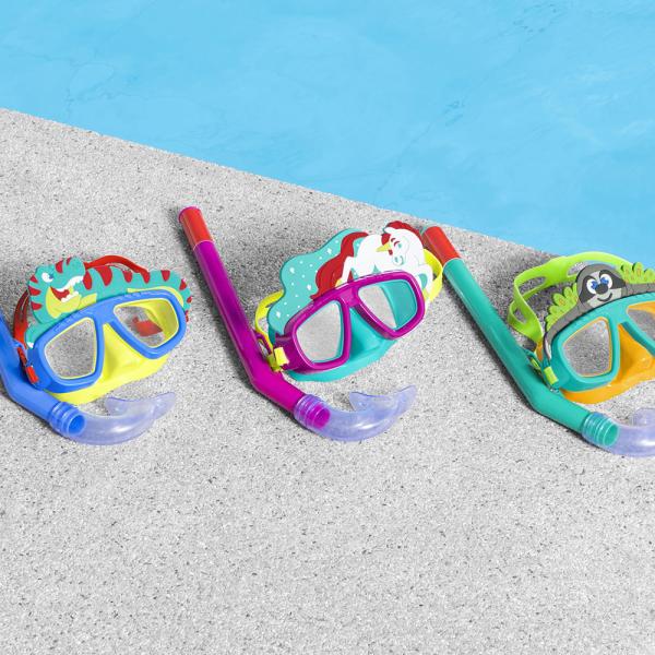 Snorkelsett Aquapals 3-6 år