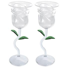 Vinglass Rose 200ml 2-pakning