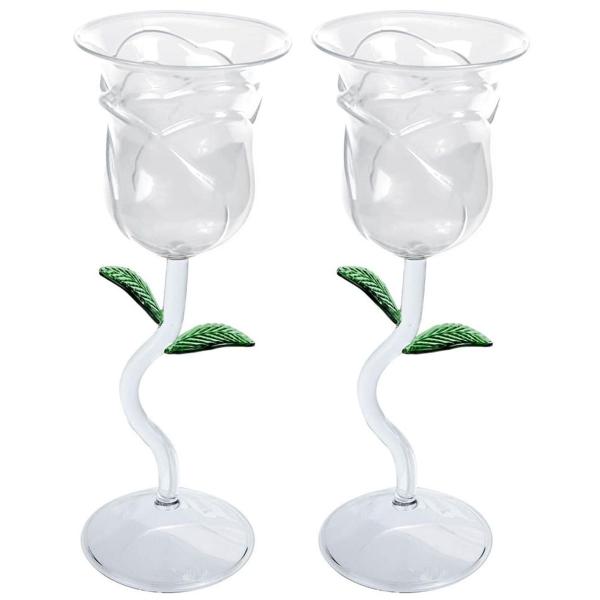 Vinglass Rose 200ml 2-pakning