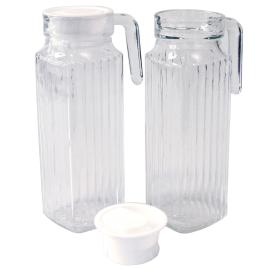 Glasskanne med Lokk 1 Liter