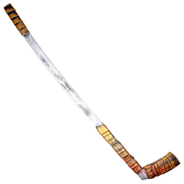 Blodig Hockeykølle
