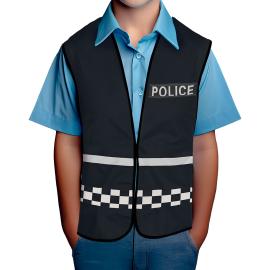 Politivest Svart Barn