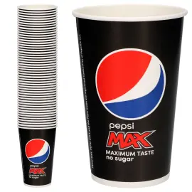 Pepsi Max Pappkopper 40 cl 40-pakning