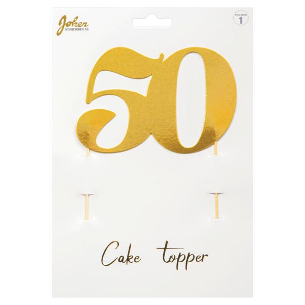 Cake Topper Gull 50