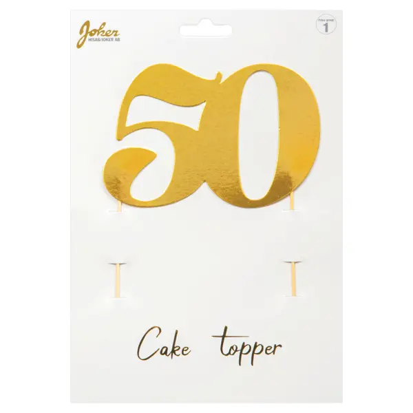 Cake Topper Gull 50