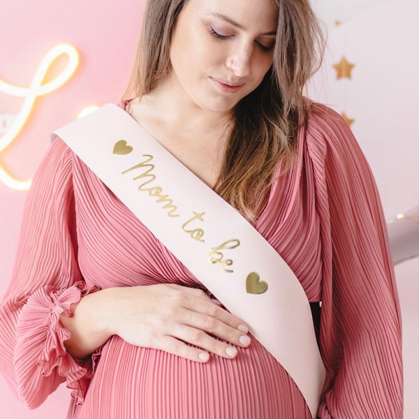 Mom To Be Sash Rosa
