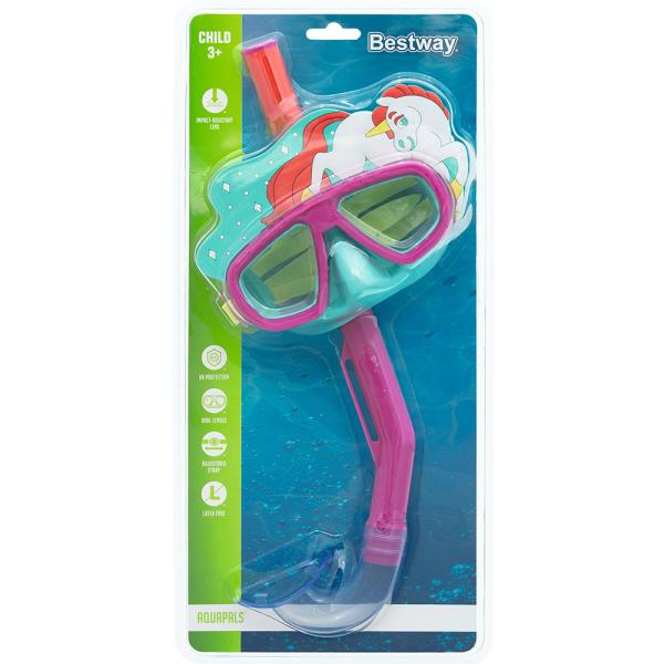 Snorkelsett Aquapals 3-6 år