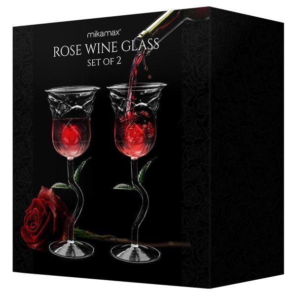Vinglass Rose 200ml 2-pakning