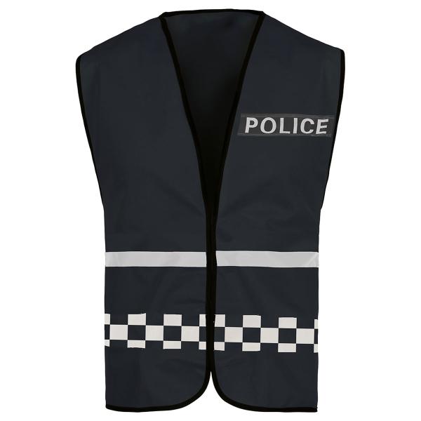 Politivest Svart Barn