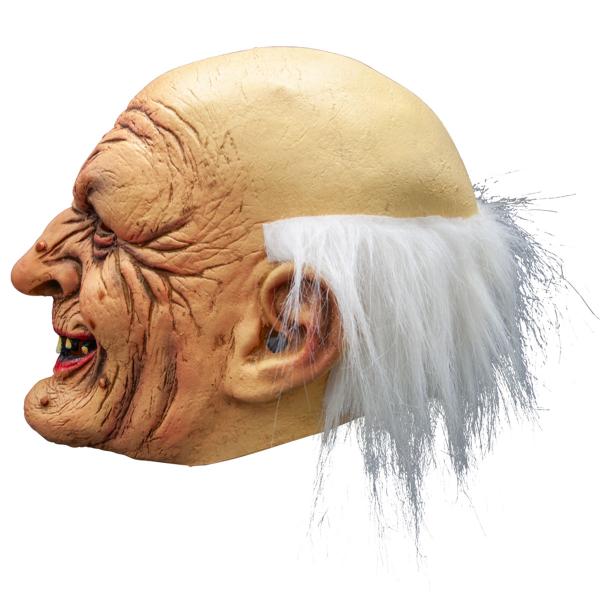 Maske Gammel Skallet Gubbe med Hår