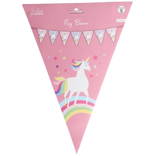 Vimpelgirlander Enhjørning
