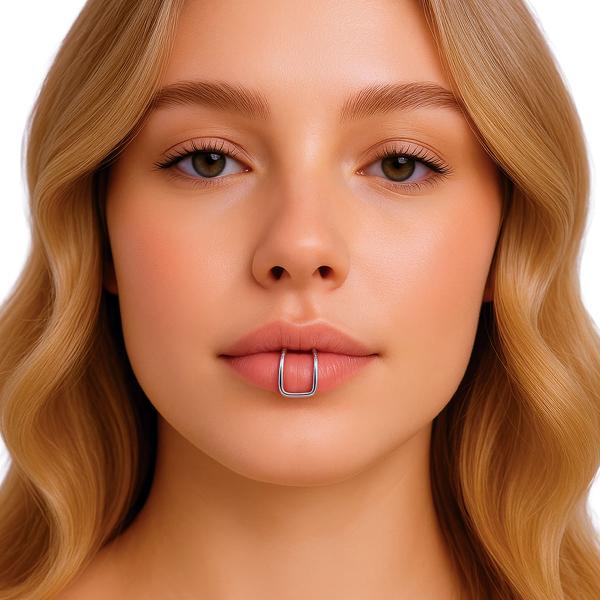 Falsk Piercing Leppe