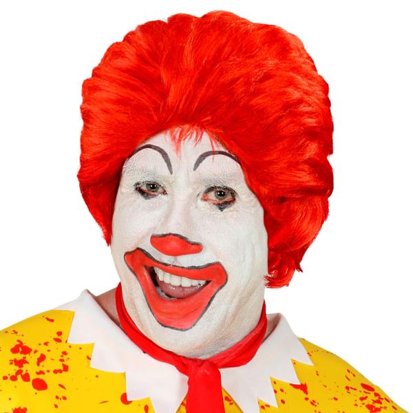 Rød Klovneparykk Ronald