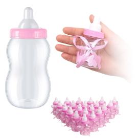 Borddekorasjon Babyflasker Rosa 31-pakning