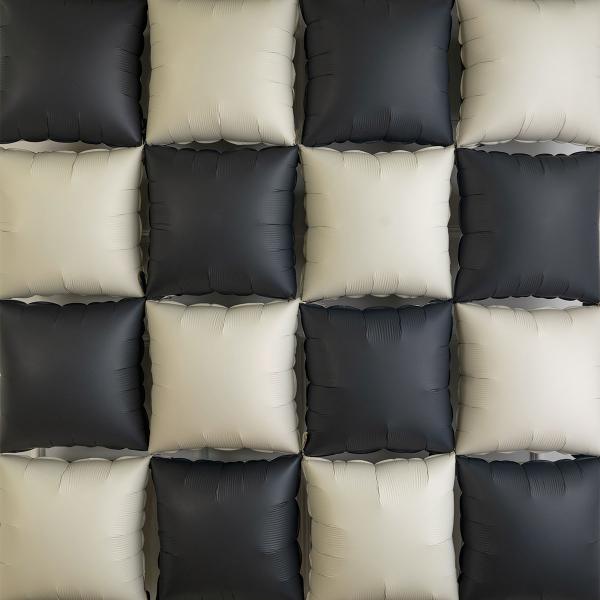 Puteballonger Svart/Beige 4-pakning