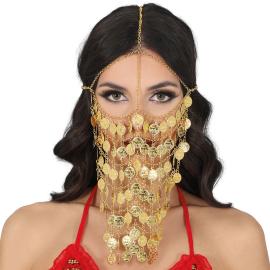 Ansiktsmaske Mynt Gull